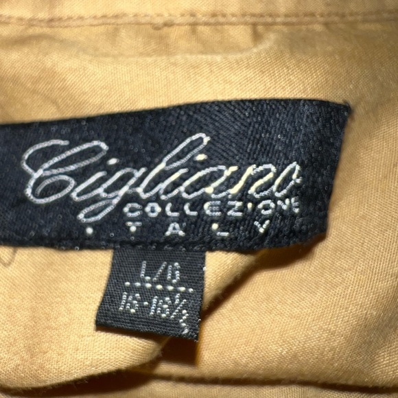 Cigliano Collezione Italy Button Up Dress Shirt - Picture 6 of 9